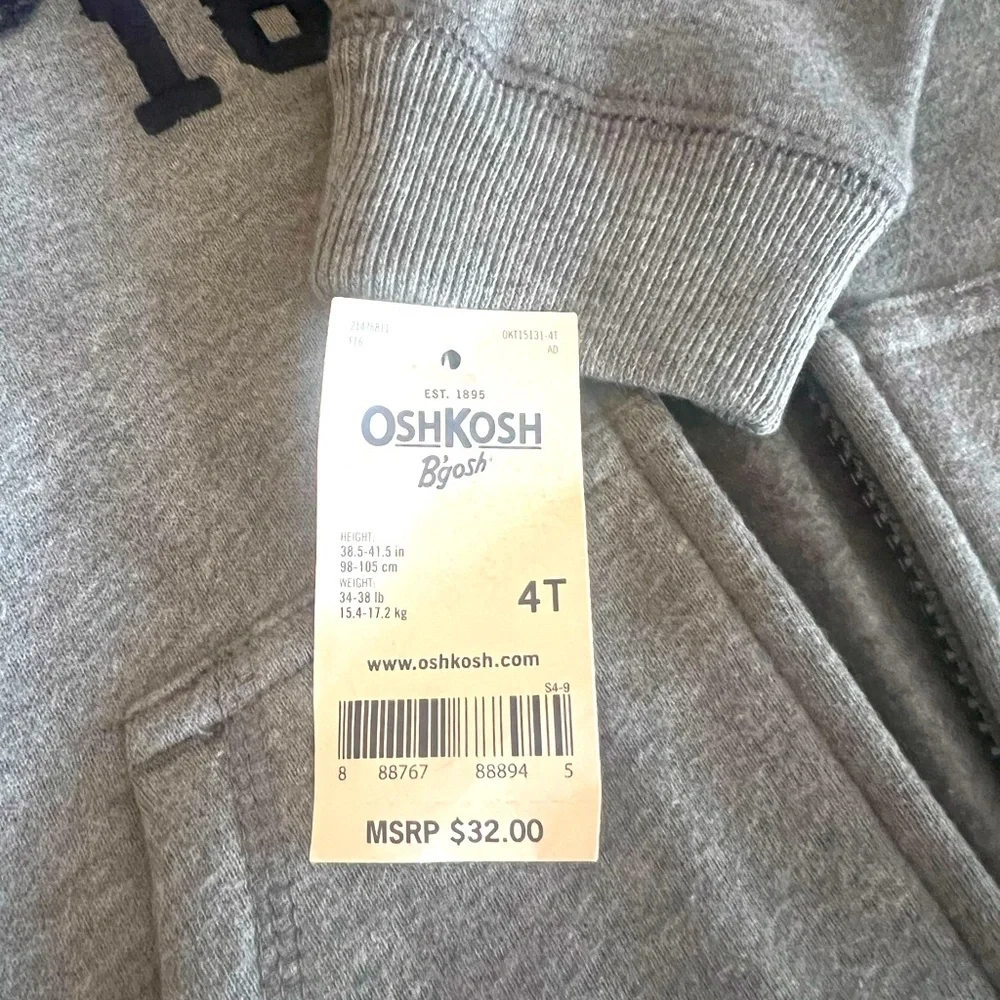 OshKosh Zippered Sweater